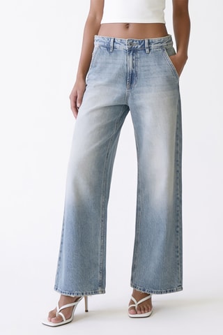Jean wide legs - Bleu clair