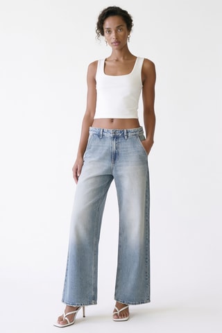 Jean wide legs - Bleu clair