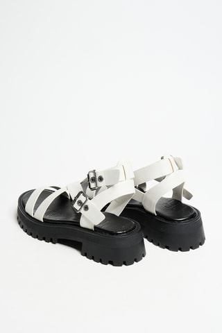 Sandales plateformes - Blanc