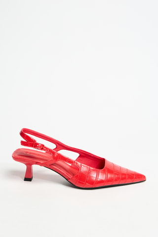 Escarpins vernis - Rouge