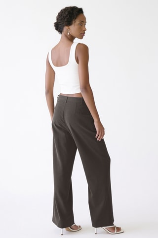 Pantalon droit - Gris