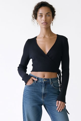 Crop top - Noir