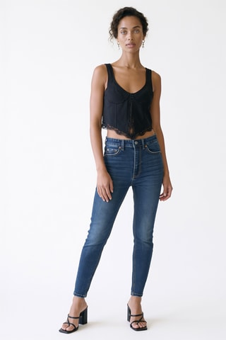 Jean skinny - Bleu foncé