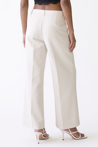Pantalon droit - Beige