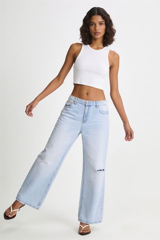 Jean wide legs - Bleu clair