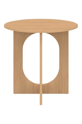 Mesa de comedor redonda Mathis de madera Ø 80 cm