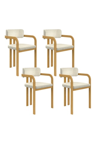 4 sillas Elsa - 74 x 48 x 46 cm