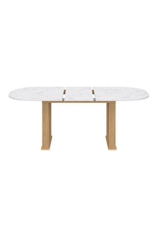 Mesa con tablero extensible Marceau - 160/200 x 90 x 75 cm