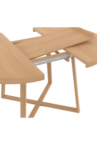 Mesa con tablero extensible Sana - 110/150 x 110 x 75 cm