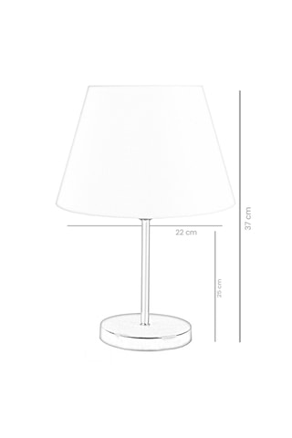 2 lampes à poser - Crème - 40 W