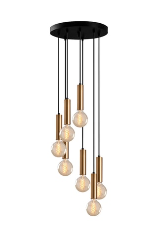 Suspension Tempo - Doré - 7 x 40 W