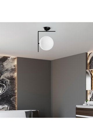 Plafonnier Luminar - Noir - 10 W