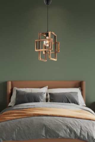 Suspension en bois Multirec - 60 W