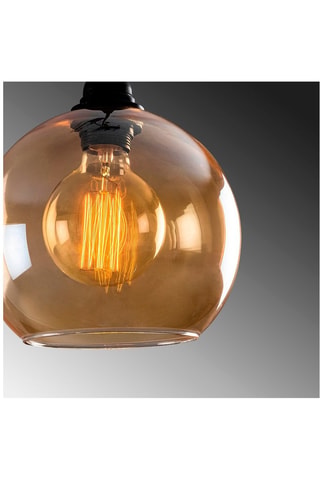 Suspension Gold - Noir et doré - 3 x 40 W
