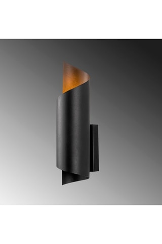 Applique murale Sivani - Noir - 100 W