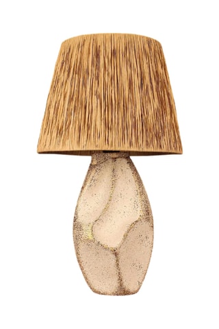 Lampe à poser BK207 - 40 W - Beige