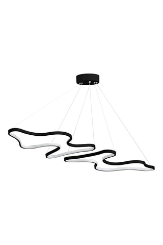 Suspension LED - noir - 60-80 W