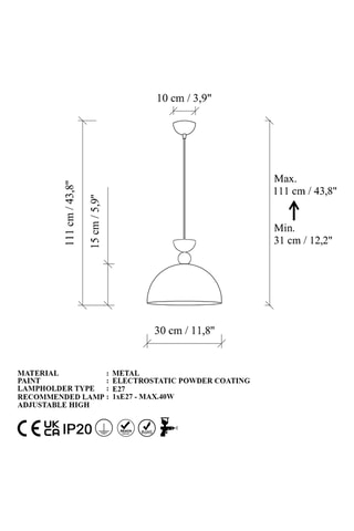 Suspension - Beige