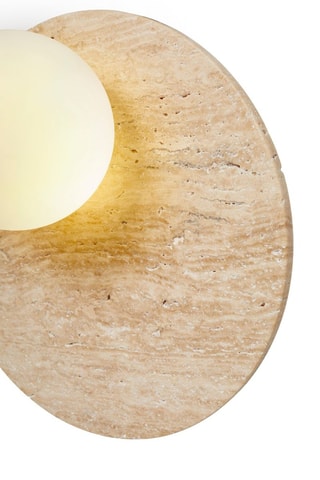 Applique murale en travertin - Beige