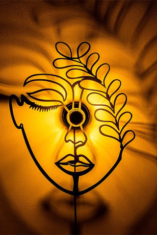 Applique murale Flower Faced