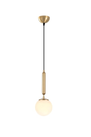 Suspension King - Doré et transparent - 3 x 40 W