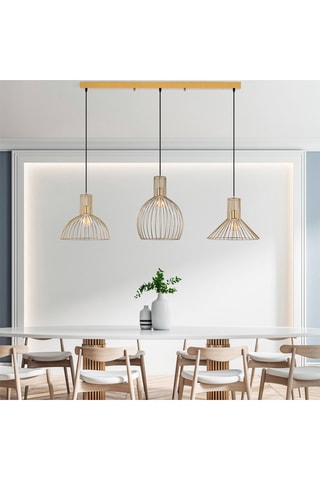 Suspension Tabut - Doré - 3 x 40 W