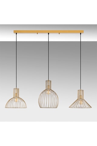 Suspension Tabut - Doré - 3 x 40 W