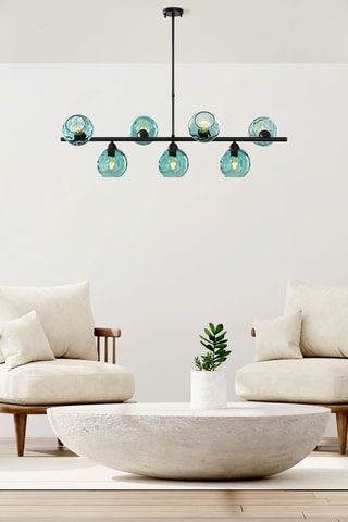 Suspension - 40 W - Turquoise