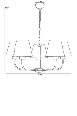 Suspension - 40 W - Doré
