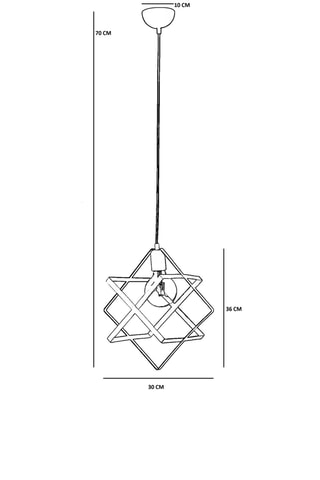 Suspension - 40 W - Vert