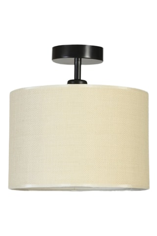 Plafonnier en bambou - 40 W - Beige