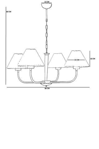 Suspension - 40 W - Doré
