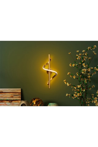Applique murale LED Likma - Doré - 11 W