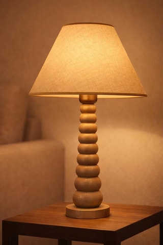 Lampe à poser BK298 - Beige - 40 W