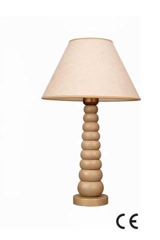 Lampe à poser BK298 - Beige - 40 W