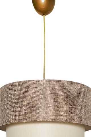 Suspension - Beige et crème - 60 W