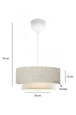 Suspension - Crème - 40 W