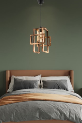 Suspension en bois Multirec Glass - 60 W