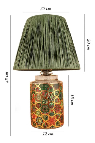 Lampe à poser -Vert - 40 W