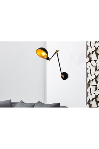 Applique murale Sivani - Noir - 100 W
