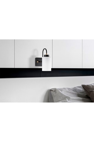 Applique murale Duzsuz - Noir et blanc - 40 W
