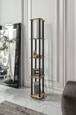 Lampe étagère -  Noir - 40 W