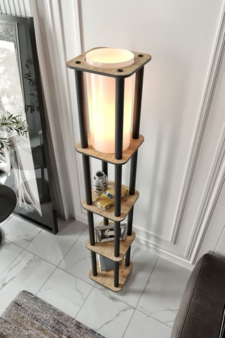 Lampe étagère -  Noir - 40 W