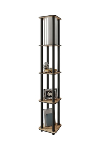 Lampe étagère -  Noir - 40 W