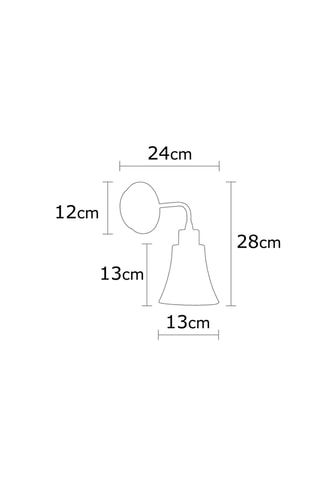Applique murale - Cuivré - 40 W
