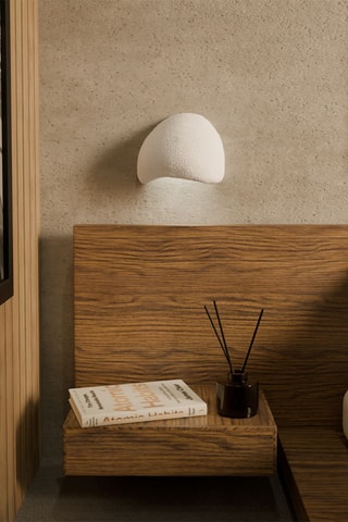 2 appliques murales - Blanc - 2 x 40 W