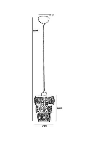 Suspension - Doré - 40 W