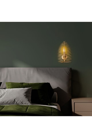 Applique murale Leaf - Doré - 40 W