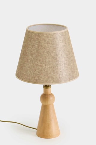 Lampe à poser en bois - Naturel