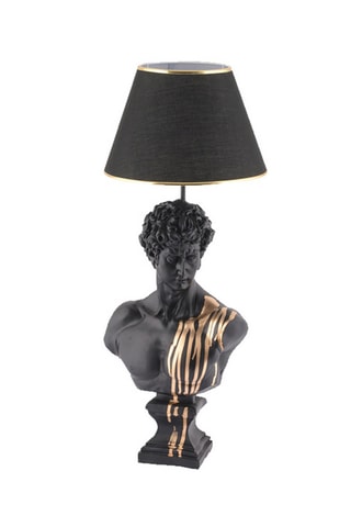 Lampe à poser - Noir et doré - 45 - 60 W